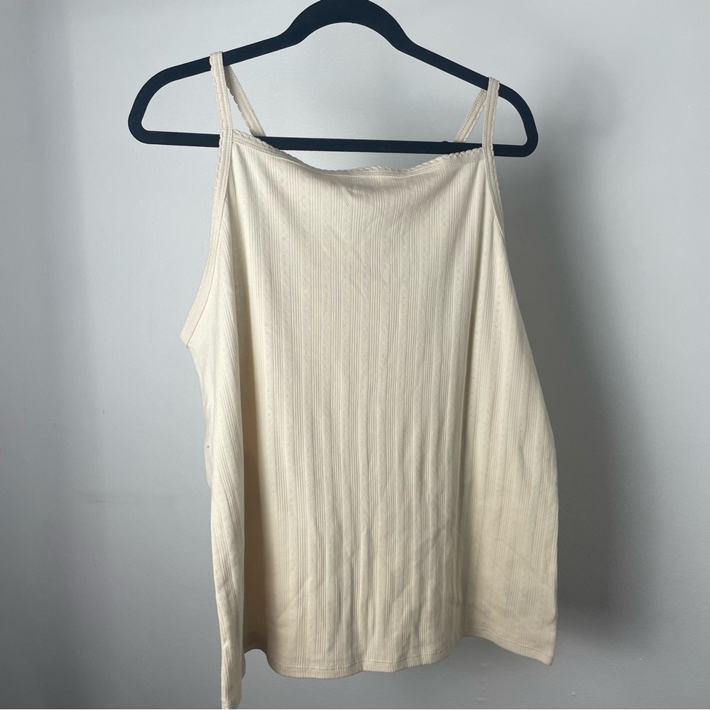 Old Navy Scalloped Trim Cami Tank